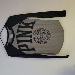 Pink, Medium, Ragland Long Sleeved jersey